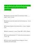 HAWAII MASSAGE FINAL STUDY GUIDE&NewLine;2026 COMPLETE QUESTIONS AND&NewLine;ANSWERS&period;