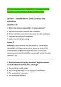 ICC Plans Examiner Exam 2026&sol;2027 &vert; Complete Practice &NewLine;Questions&comma; Correct Answers & Detailed Rationales 