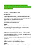 ICC Property Maintenance & Housing Inspector Exam &NewLine;2026&sol;2027 &vert; Complete Practice Questions&comma; Correct Answers & &NewLine;Detailed Rationales 