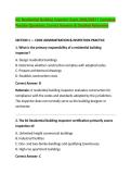 ICC Residential Building Inspector Exam 2026&sol;2027 &vert; Complete &NewLine;Practice Questions&comma; Correct Answers & Detailed Rationales 