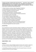 FLORIDA BUILDING CONTRACTOR EXAM PRACTICE &mdash; 2026&sol;2027 LATEST UPDATE &vert;&NewLine;COMPREHENSIVE ACTUAL STUDY GUIDE & FULL TESTBANK &vert; 150 ADVANCED&NewLine;PRACTICE QUESTIONS & 100&percnt; CORRECT ANSWERS WITH RATIONALES &vert; VERIFIED&NewLine;SOLUTIONS & ADVANCED EXAM PREPARATION