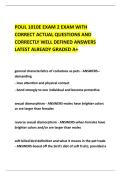 POUL 1010E EXAM 2 EXAM WITH &NewLine;CORRECT ACTUAL QUESTIONS AND &NewLine;CORRECTLY WELL DEFINED ANSWERS &NewLine;LATEST ALREADY GRADED A&plus; 