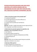 PESTICIDE APPLICATOR EXAM PREP GUIDE&colon; QUESTIONS&comma; WITH VERIFIED ANSWERS&comma; AND FULL EXPLANATIONS FOR EVERY CORE TOPIC TESTED ON FIFRA&comma; WPS&comma; TOXICOLOGY&comma; EQUIPMENT&comma; ENVIRONMENT&comma; AND IPM&period;