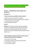 ICC Plans Examiner Exam 2026&sol;2027 &vert; Complete Practice &NewLine;Questions&comma; Correct Answers & Detailed Rationales 
