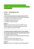ICC Property Maintenance & Housing Inspector Exam &NewLine;2026&sol;2027 &vert; Complete Practice Questions&comma; Correct Answers & &NewLine;Detailed Rationales 