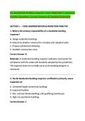 ICC Residential Building Inspector Exam 2026&sol;2027 &vert; Complete &NewLine;Practice Questions&comma; Correct Answers & Detailed Rationales 