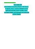 Test Bank for Intermediate Accounting Volume 2 8th Edition by Thomas H&period; Beechy&comma; Joan E&period; Conrod & Elizabeth Farrell &vert; Chapters 12&ndash;22 Complete &vert; Latest Updated 2025&ndash;2026