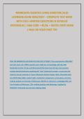 MINNESOTA ASSISTED LIVING DIRECTOR &lpar;ALD&rpar; &NewLine;LICENSING EXAM 2026&sol;2027 &ndash; COMPLETE TEST BANK &NewLine;WITH 235&plus; VERIFIED QUESTIONS & DETAILED &NewLine;RATIONALES &vert; NAB CORE &plus; RC&sol;AL &plus; BELTSS STATE EXAM &NewLine;&vert; PASS ON YOUR FIRST TRY 