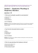 NRMS 5190 Advanced Pathophysiology Exam 2 Review Questions and Answers with Rationales &vert; 2026&sol;27 Update &vert; 100&percnt; Correct -SUNY Downstate Medical Center