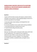 NURS618 EXAM 2 MASTERY&colon; 200 NCLEX-STYLE QUESTIONS COVERING ALL CORE PATHOPHYSIOLOGY DOMAINS WITH VERIFIED CLINICAL RATIONALES