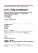 NRMS 5190 Advanced Pathophysiology  Exam 3 Comprehensive Review &vert; Questions and Answers with Rationales &vert; 2026&sol;27 Update &vert; 100&percnt; Correct -SUNY Downstate Medical Center