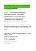 VA Accreditation Exam 2026&sol;2027 &vert; Veterans Affairs Claims &NewLine;Agent Certification &vert; Complete Practice Questions&comma; Correct &NewLine;Answers & Detailed Rationales 