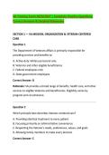 VA Training Exam 2026&sol;2027 &vert; Complete Practice Questions&comma; &NewLine;Correct Answers & Detailed Rationales 