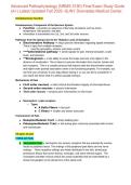SUNY Downstate Medical Center NRMS 5190&sol; NRMS5190 &vert; Pathophysiology Final Exam Study Guide - A&plus; 100&percnt; updated Fall 2026&period;