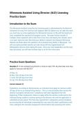 Minnesota Assisted Living Director &lpar;ALD&rpar; Licensing Practice Exam