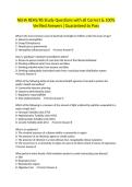 NEHA REHS&sol;RS Study Questions with all Correct & 100&percnt; Verified Answers &vert;Guaranteed to Pass