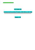 Test Bank for Fundamental Accounting Principles 25th Edition by John J&period; Wild&comma; Ken W&period; Shaw & Kermit D&period; Larson &vert; Complete Chapters 1&ndash;26 &vert; Latest Updated 2025&ndash;2026