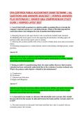 CPA-CERTIFIED PUBLIC ACCOUNTANT EXAM TESTBANK &vert; ALL &NewLine;QUESTIONS AND ANSWERS 2026&sol;2027 &vert; VERIFIED ANSWERS &NewLine;PLUS RATIONALES &vert; GRADED Q&A COMPREHENSIVE STUDY &NewLine;GUIDE &vert; VERIFIED LATEST 2027 