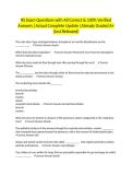 RS Exam Questions with All Correct & 100&percnt; Verified Answers &vert;Actual Complete Update &vert;Already Graded A&plus; &lpar;Just Released&rpar;