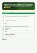 NSG 3280 Pathophysiology for Nurses Exam 2 Review &lpar;2026 2027 Update&rpar; Pathophysiology for