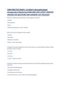 CNIM PRACTICE EXAM 2 -Certified in Neurophysiologic Intraoperative Monitoring EXAM 2026-2027 LATEST UPDATED VERSION 250 QUESTIONS AND ANSWERS JUST RELEASED