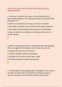 OLDER ADULT FINAL EXAM VERIFIED QUESTIONS & DETAILED &NewLine;ANSWERS NEWEST