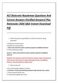 ACI Shotcrete Nozzleman Questions And &NewLine;Correct Answers &lpar;Verified Answers&rpar; Plus &NewLine;Rationales 2026 Q&A Instant Download &NewLine;Pdf 