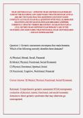 NR 601 MIDTERM EXAM &sol; APPROVED NR 601 MIDTERM EXAM PRIMARY CARE OF THE MATURING AND AGED FAMILY PRACTICUM EXAM ACTUAL 2026&sol;2027 TEST BANK PRACTICE QUESTIONS AND STUDY GUIDE COMPLETE ACCURATE EXAM REAL QUESTIONS WITH WELL ELABORATED SOLUTIONS AND DETAILED 