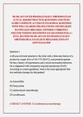 NR 566 ADVANCED PHARMACOLOGY MIDTERM EXAM ACTUAL 2026&sol;2027 PRACTICE QUESTIONS AND STUDY GUIDE COMPLETE ACCURATE EXAM REAL QUESTIONS WITH WELL ELABORATED SOLUTIONS AND DETAILED RATIONALES &lpar;RELIABLE ANSWERS&rpar; CURRENTLY UPDATED VERSION 2026 EDITION &vert;GUARANTEE