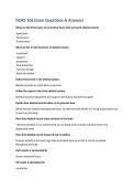 NURS 106 Exam Questions & Answers