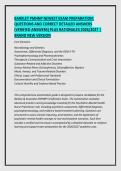 BARKLEY PMHNP NEWEST EXAM PREPARATION&colon; &NewLine;QUESTIONS AND CORRECT DETAILED ANSWERS &NewLine;&lpar;VERIFIED ANSWERS&rpar; PLUS RATIONALES 2026&sol;2027 &vert; &NewLine;BRAND NEW VERSION