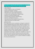 LATEST 2026&sol;2027 NR 507 ADVANCED PATHOPHYSIOLOGY &NewLine;PRACTICE EXAM &lpar;100 QUESTIONS&rpar; INSTANT PDF