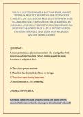 NUR 2811 CAPSTONE MODULE 2 ACTUAL EXAM 2026&sol;2027 TEST BANK PRACTICE QUESTIONS AND STUDY GUIDE COMPLETE ACCURATE EXAM REAL QUESTIONS WITH WELL ELABORATED SOLUTIONS AND DETAILED RATIONALES &lpar;RELIABLE ANSWERS&rpar; CURRENTLY UPDATED VERSION 2026 EDITION &vert;GUARANTEE