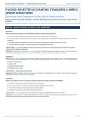 FAC2602 SELECTED ACCOUNTING STANDARDS & SIMPLE GROUP STRUCTURES 2026&ndash;2027 &ndash; PRACTICE QUESTIONS&comma; ANSWERS & COMPREHENSIVE STUDY GUIDE