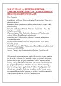 NUR 257 EXAMS 1&ndash;4 TESTED QUESTIONS & &NewLine;ANSWERS WITH RATIONALES &ndash; AGING & CHRONIC &NewLine;ILLNESS &vert; &lpar;2026&sol;2027&rpar; PDF &vert; GALEN