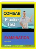 COMSAE Drugs Exam questions&NewLine;and answers Graded A&plus; latest&NewLine;update&NewLine;Warfarin- Mechanism - Interferes w&sol; vitamin K dependent&NewLine;clotting factors &lpar;II&comma; VII&comma; IX&comma; X&comma; C&comma; S&rpar;&NewLine;Warfarin- Pathway&comma; effect on PT&sol;INR - Extrinsic factor&comma; increased&NewLine;PT&NewLine;Warfarin- Clinical 