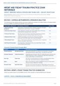 FISDAP EMS TRAUMA CARE & NREMT 2026&ndash;2027 &ndash; TRAUMA PRACTICE QUESTIONS&comma; ANSWERS & COMPREHENSIVE EXAM STUDY GUIDE
