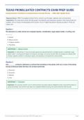 TEXAS REAL ESTATE COMMISSION &lpar;TREC&rpar; PROMULGATED CONTRACTS 2026&ndash;2027 &ndash; COMPREHENSIVE PRACTICE QUESTIONS&comma; ANSWERS & CONCEPT REVIEW