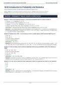 THE UNIVERSITY OF TEXAS AT AUSTIN SDS 321 INTRODUCTION TO PROBABILITY AND STATISTICS 2026&ndash;2027 &ndash; PRACTICE QUESTIONS&comma; ANSWERS & COMPREHENSIVE STUDY GUIDE