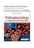Test Bank - Pathophysiology for Advanced Practice&comma; 1st Edition &lpar;Workman&comma; 2026&rpar;&comma; Chapter 1-47 Fully Covered