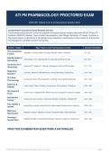 ATI PN PHARMACOLOGY 2026&ndash;2027 &ndash; PROCTORED EXAM PRACTICE QUESTIONS&comma; ANSWERS & COMPREHENSIVE STUDY GUIDE