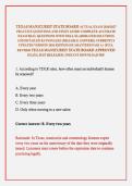 &NewLine;TEXAS MANICURIST STATE BOARD ACTUAL EXAM 2026&sol;2027 PRACTICE QUESTIONS AND STUDY GUIDE COMPLETE ACCURATE EXAM REAL QUESTIONS WITH WELL ELABORATED SOLUTIONS AND DETAILED RATIONALES &lpar;RELIABLE ANSWERS&rpar; CURRENTLY UPDATED VERSION 2026 EDITION &vert;GUARANTEED PASS