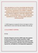PSYC 140 MODULE 5 ACTUAL EXAM 2026&sol;2027 PRACTICE QUESTIONS AND STUDY GUIDE COMPLETE ACCURATE EXAM REAL QUESTIONS AND CORRECT VERIFIED ANSWERS AND DETAILED RATIONALES &lpar;100&percnt; RELIABLE SOLUTIONS&rpar; CURRENTLY UPDATED VERSION 2026 EDITION &vert; GUARANTEED PASS A&plus; &vert;FU