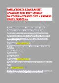 Family Health Exam 2026&sol;2027 &vert; 2&comma;200&plus; Practice Questions & Rationales &vert; Kaakinen 7th Ed Test Bank