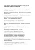 NURS 302 EXAM 3 QUESTIONS AND ANSWERS &vert; LATEST NURS 302 STUDY GUIDE & PRACTICE TEST 2026&sol;2027