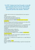 New EPIC Training Latest Exam Prep guide covering 400 real test questions and correct answers with rationales&sol; EPIC Training Exam Prep &lpar;Correctly answered exam preparation questions with rationales&rpar; &ast;2026-2027&ast;