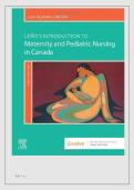 TEST BANK FOR Leifer's Introduction to Maternity & Pediatric Nursing in Canada&comma; 1st edition by Lisa Keenan-Lindsay &comma; Gloria Leifer ISBN&colon;978-1771722049 NEW COMPLETE GUIDE WITH RATIONALES 100&percnt; VERIFIED A&plus; GRADE ASSURED&excl;&excl;&excl;&excl;&excl;NEW LATEST UPDATE&excl;&excl;&excl;&NewLine;