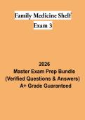 Family Medicine Shelf Exam 3 Study Guide &vert; High-Yield Clinical Review & Practice Questions