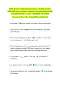 BACE Review Comprehensive Resource To Help You Ace &NewLine;2026-2027 Exams Includes Frequently Tested Questions With &NewLine;ELABORATED 100&percnt; Correct COMPLETE SOLUTIONS &NewLine;Guaranteed Pass First Attempt&excl;&excl; Current Update&excl;&excl; 