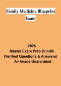 Family Medicine Blueprint Exam Study Guide 2026 &vert; PAEA EOR Review & Practice Questions
